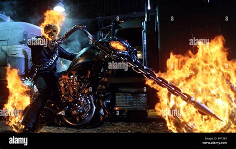 Nicolas Cage Ghost Rider 2007 Stockfotografie Alamy