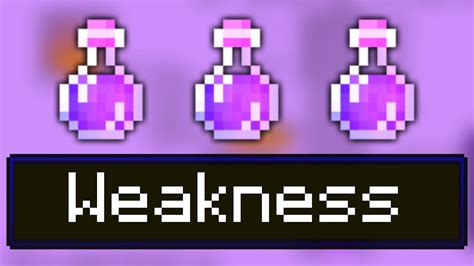 How To Make A Potion Of Weakness In Minecraft YouTube