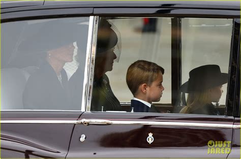 Prince George Princess Charlotte Join Procession At Queen Elizabeth S