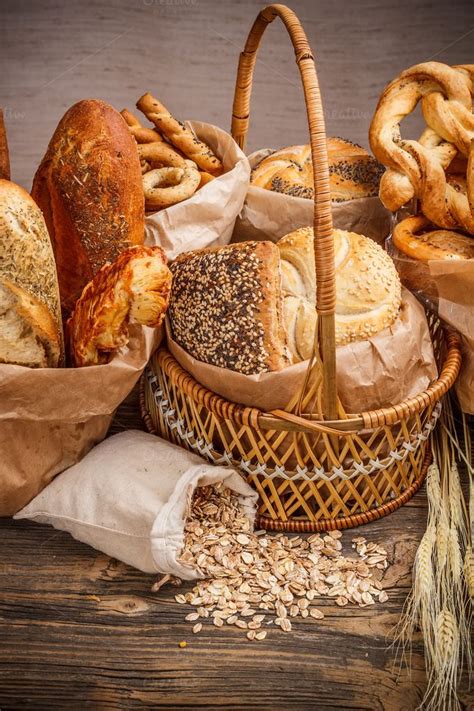 Baked Bread Containing Assortment Bake And Bakery Food Bread Bakery