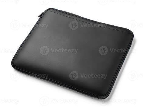A Black Laptop Case On A White Surface 49588607 Stock Photo At Vecteezy