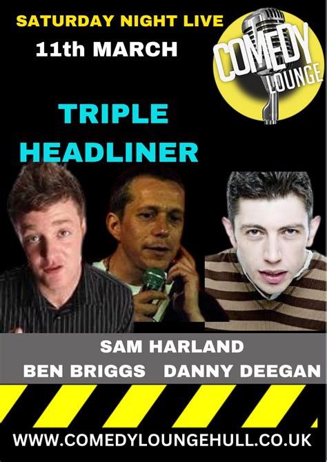 Saturday Night Live 11th March Comedy Lounge Hull