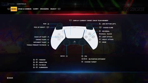 WWE 2K23 Controls Guide For Xbox And PlayStation GameNewsUSA