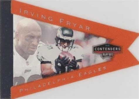 Playoff Contenders Pennants Orange Irving Fryar For Sale