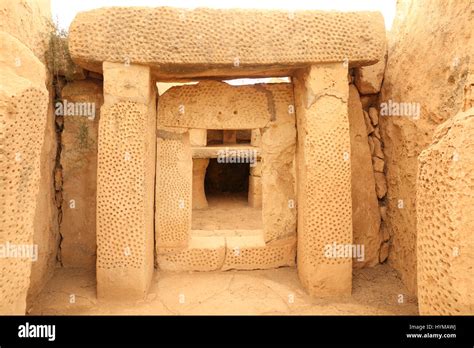 Megalithic Temples of Malta Stock Photo - Alamy