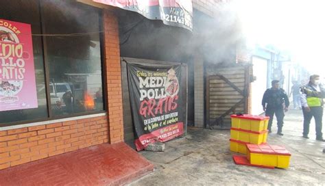 Se incendió pollería en Coatzacoalcos Itsmo Alternativo