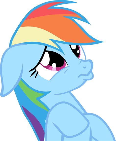 Sad Rainbow Dash By Professorgodot On Deviantart