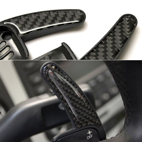 Carbon Fiber Shift Paddle Shifter Dsg Vw Golf 5 Golf 6 Mk5 Mk6 Gti R32