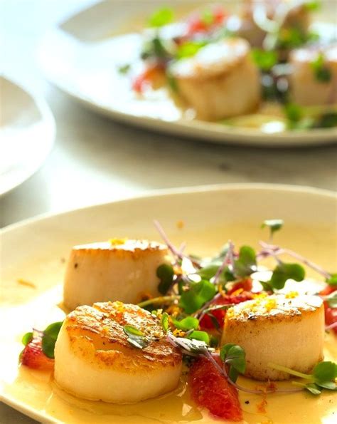 Citrus Seared Scallops Zane Dyer