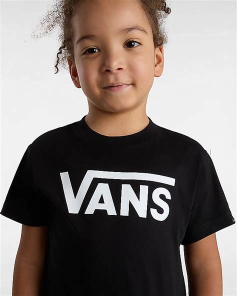 Little Kids Vans Classic Kids T Shirt 2 8 Years Black Vans