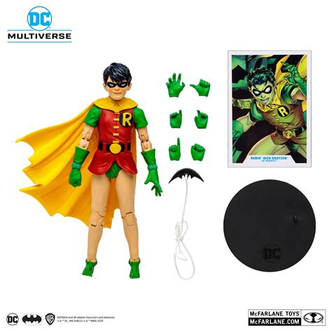 Mcfarlane Reveals New Dc Comics Robin Dick Grayson Figure