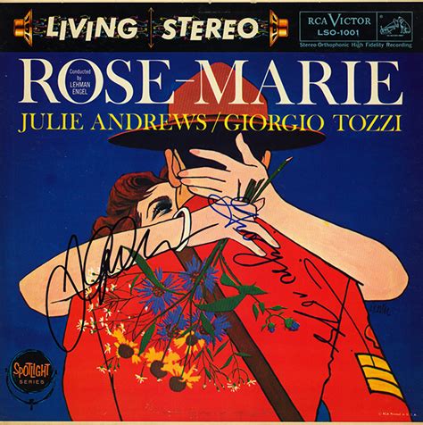 Rose Marie Cast Signed Movie Soundtrack Album Artist Signed