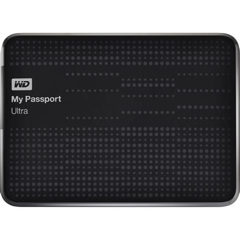 Best Buy Wd My Passport Ultra 500gb External Usb 30 Hard Drive Black Wdbpgc5000abk Nesn