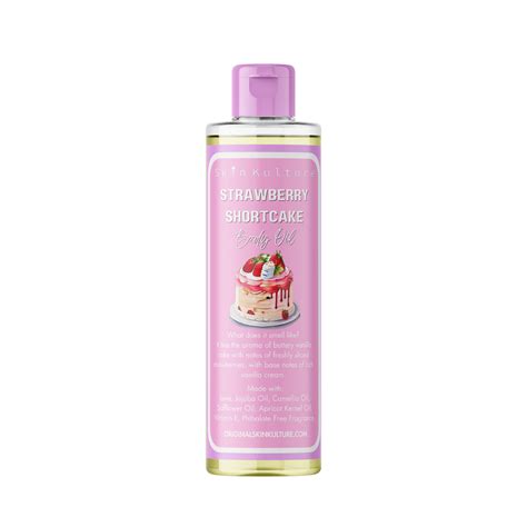 Strawberry Shortcake Body Oil Originalskinkulture