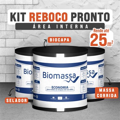 Kit Reboco Pronto M Rea Interna Biomassa Do Brasil