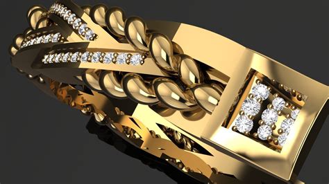 Bangle Braid 3D Model 3D Printable CGTrader