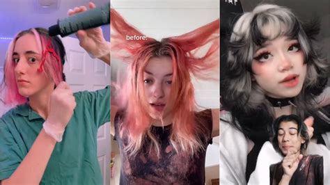 Hair Dye Inspiration ~ Tiktok Compilation Youtube