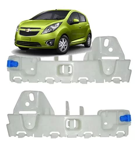 Par Guias Parachoque Delantero Chevrolet Spark Gt Cuotas