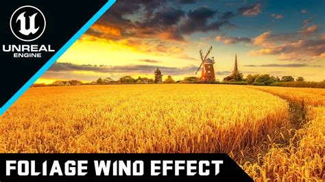 Unreal Engine 5 Quixel Foliage Wind Effect YouTube