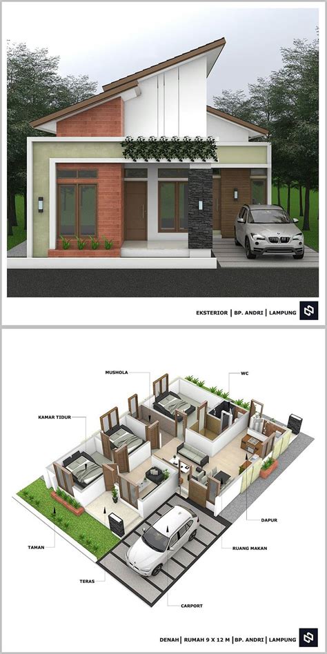 10 Denah Rumah Minimalis 3 Kamar Tidur 1 Lantai 2024 Beserta