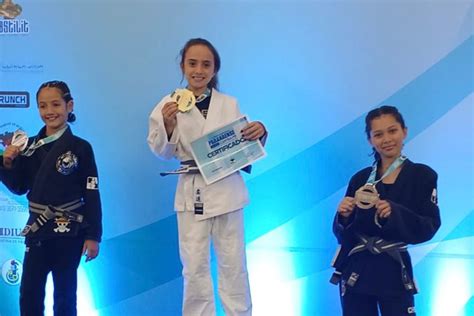 Atleta Mirim De Jiu Jitsu Conquista Medalha De Ouro Em Campeonato Na