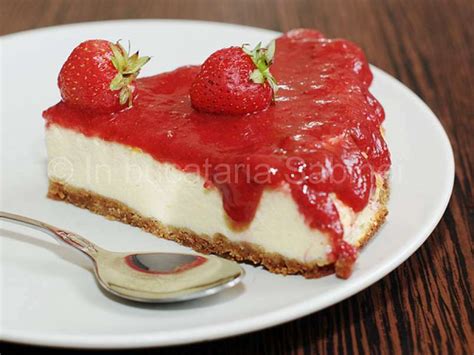 Cheesecake cu capsune Rețetă Petitchef