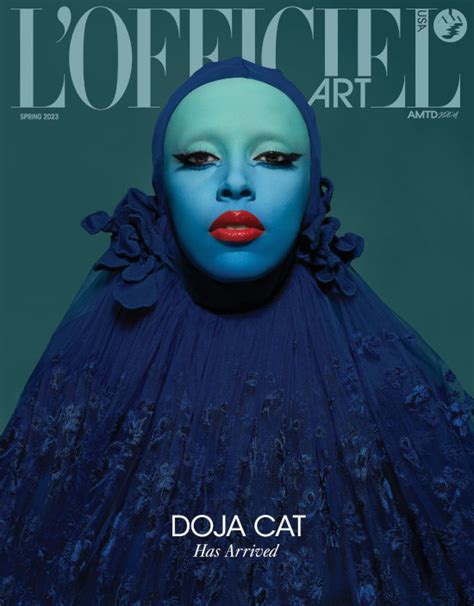 Doja Cat Covers The Global Art Issue Of Lofficiel Superselected