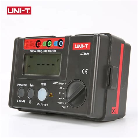 Uni T Ut Digital Rcd Elcb Tester