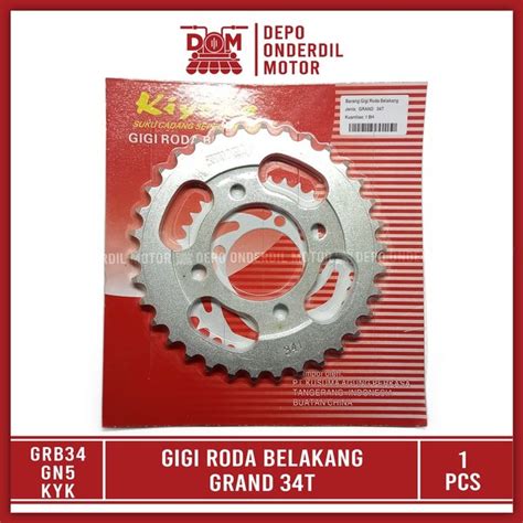 Jual Gear Belakang Grand T Kiyoko Gigi Tarik Ger Gir Roda