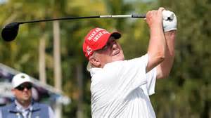 Donald Trump declares himself winner of his own golf championship
