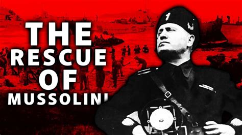 The German Rescue Of Mussolini Gran Sasso Raid Youtube