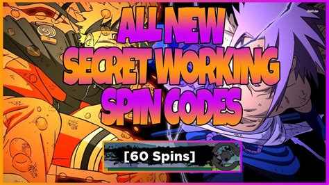 ALL 5 NEW SECRET SPIN CODES IN SHINOBI LIFE 2 ROBLOX SEPTEMBER 29