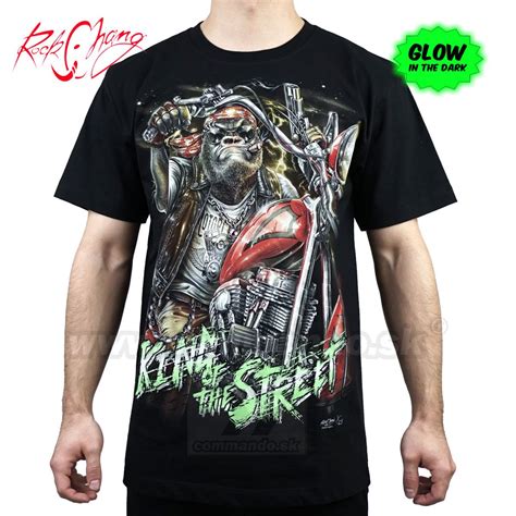 Tričko King of The Street Rock Chang GR678 T Shirt Commando sk