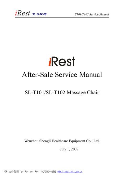 Irest Massage Chair Manual Tiffanie Hahn