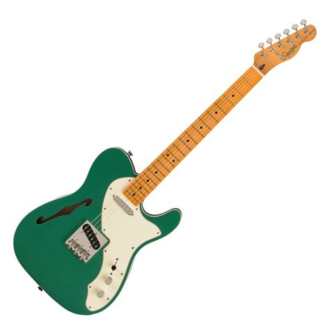 Squier Fsr Classic Vibe 60s Telecaster Thinline Sherwood Green Gear4music