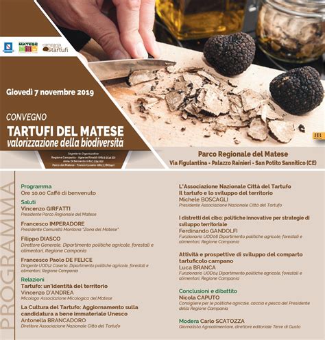 Tartufi Del Matese Valorizzazione Della Biodiversit Citt Del Tartufo