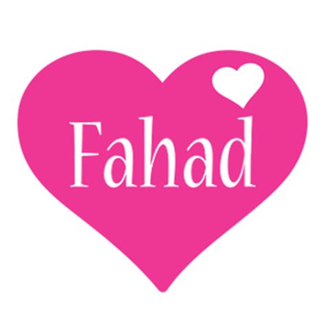 Fahad Logo | Name Logo Generator - I Love, Love Heart, Boots, Friday ...