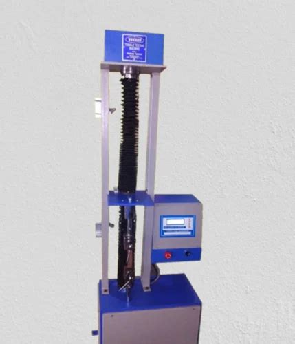 Tensile Testing Machine Digital Tensile Testing Machine Manufacturer From Mumbai