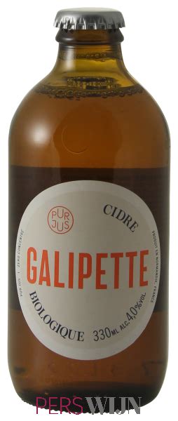 Galipette Cidre Biologique Nvt Normandie