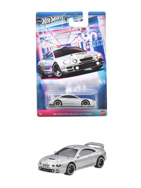 Машинка коллекционная Mattel Hot Wheels GDG44 95 Toyota Celica GT Four купить на OZON по низкой