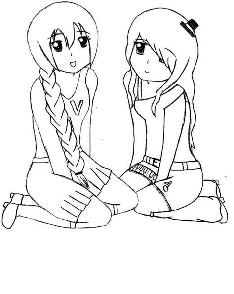 Imagenes De Amistad Para Colorear Y Pintar Best Friend Drawings