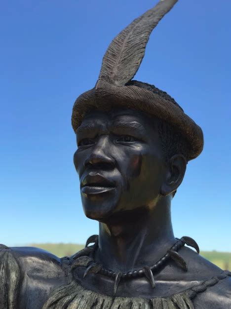 King Shaka Zulu Sculpture South Africa History Bophelo And Stuff