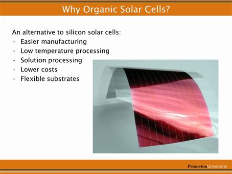 Solar Cells: Organic Solar Cells Ppt