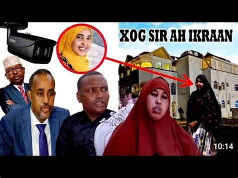 Deg Deg Kiiska Ikraan Tahliil Xog Cusub Laga Helay Xasan Sheikh Oo