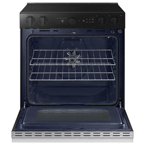 Samsung Bespoke 63 Cu Ft Smart Slide In Electric Range With Air Sous Vide And Air Fry In