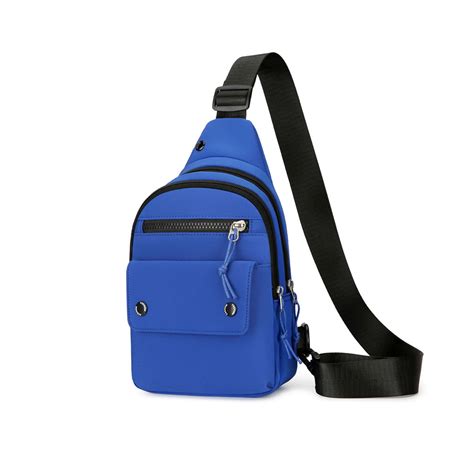 Strap Bag Crossbody Backpack With Headphone Hole Strap Backpack Hiking Backpack Multipurpose