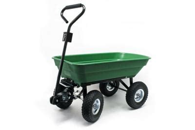 Chariot De Jardin Main Litres Capacit Kg Benne Basculante