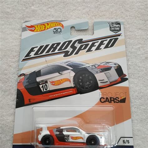 Jual Hotwheels Hot Wheels Euro Speed Audi R Lms Shopee Indonesia