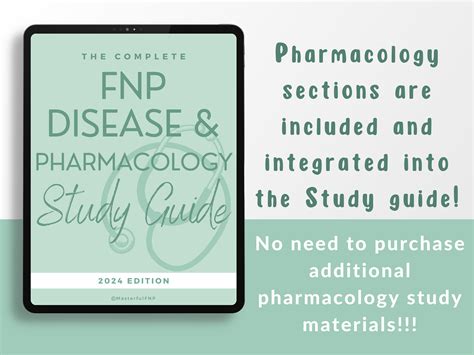 Fnp Disease And Pharmacology Review Study Guide Bundle For Aanp Ancc