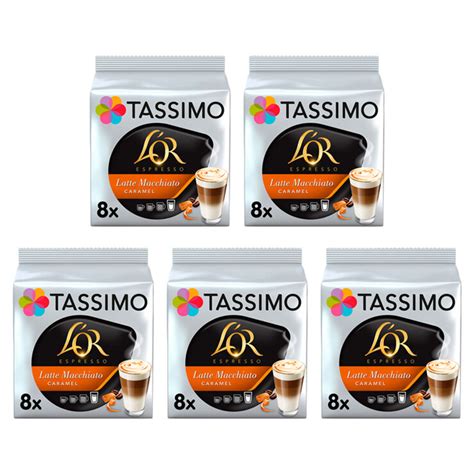 Tassimo L Or Latte Macchiato Caramel Coffee Pods Servings Costco Uk